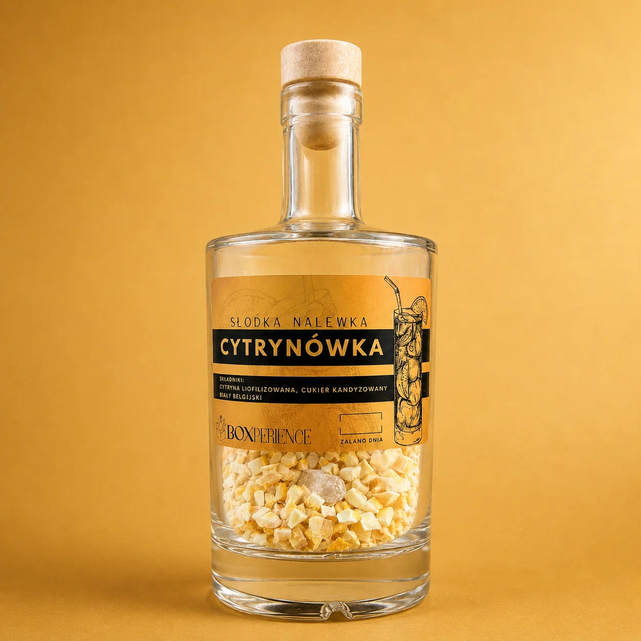 Zestaw do przygotowania nalewki Cytrynówki 500 ml