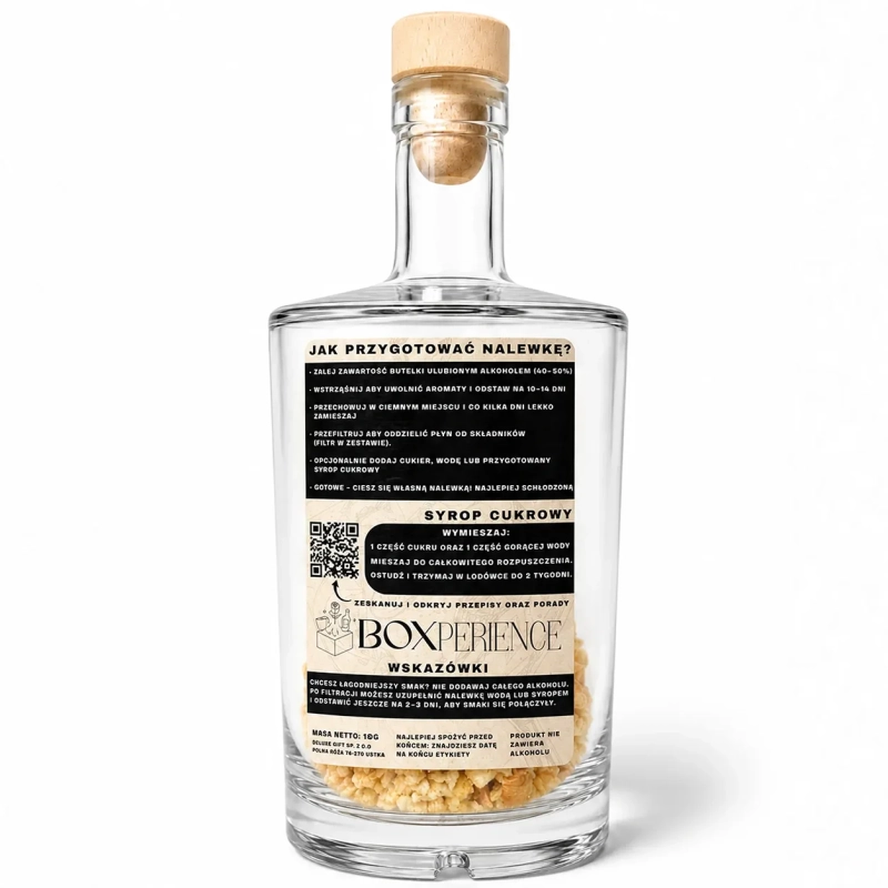 Zestaw do samodzielnego przygotowania nalewki z pigwy 500 ml