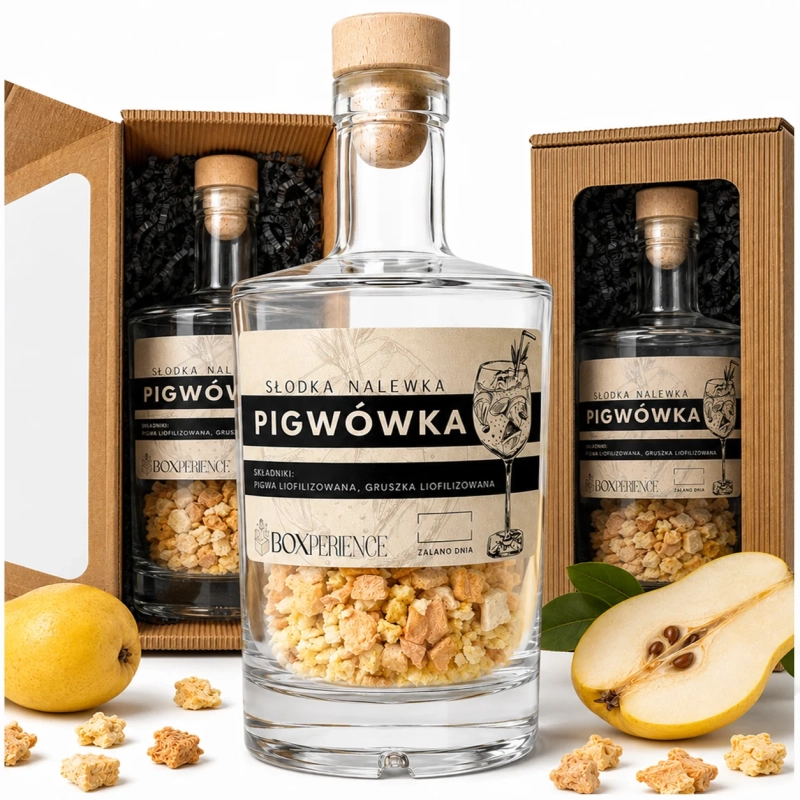 Zestaw do przygotowania nalewki Pigwówki 500 ml na prezent